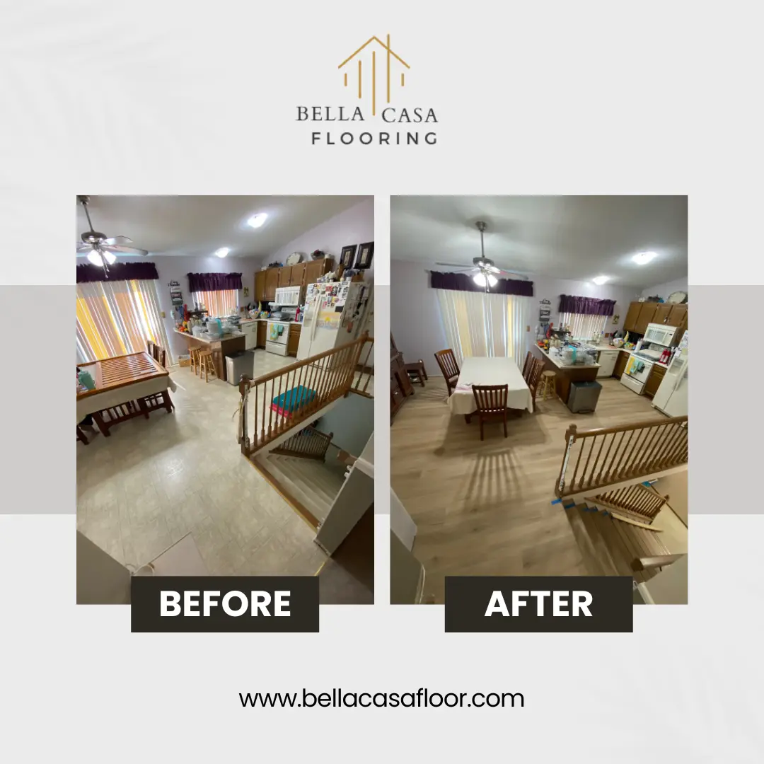 Flooring project by Bella Casa Flooring