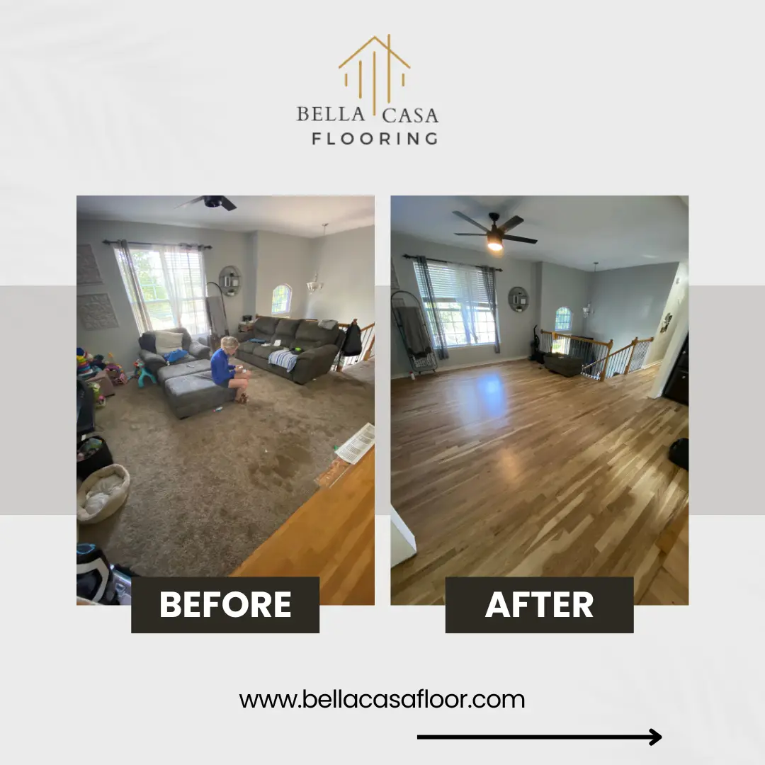 Flooring project by Bella Casa Flooring